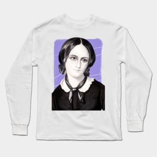 English Novelist Anne Bronte illustration Long Sleeve T-Shirt